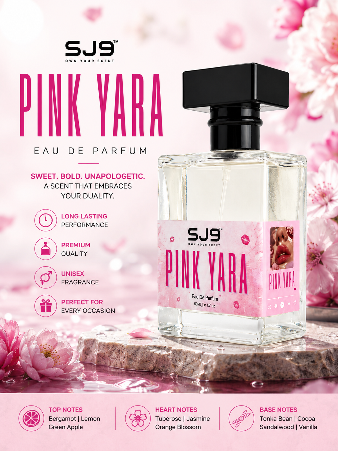 PINK YARA - Eau de parfum 50 ml