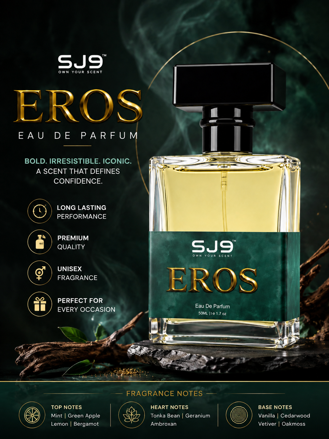 EROS - Eau de parfum 50 ml